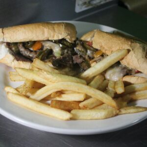Philly Cheese Steak Sandwich