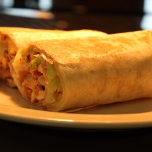 Spicy Grilled Chicken Wrap